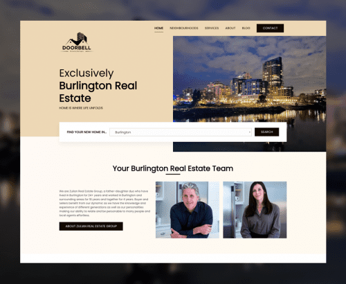 doorbell - custom wordpress web design