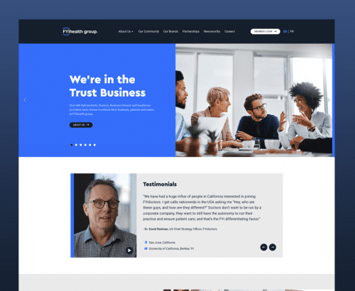 fyidoctors - Wordpress website design toronto