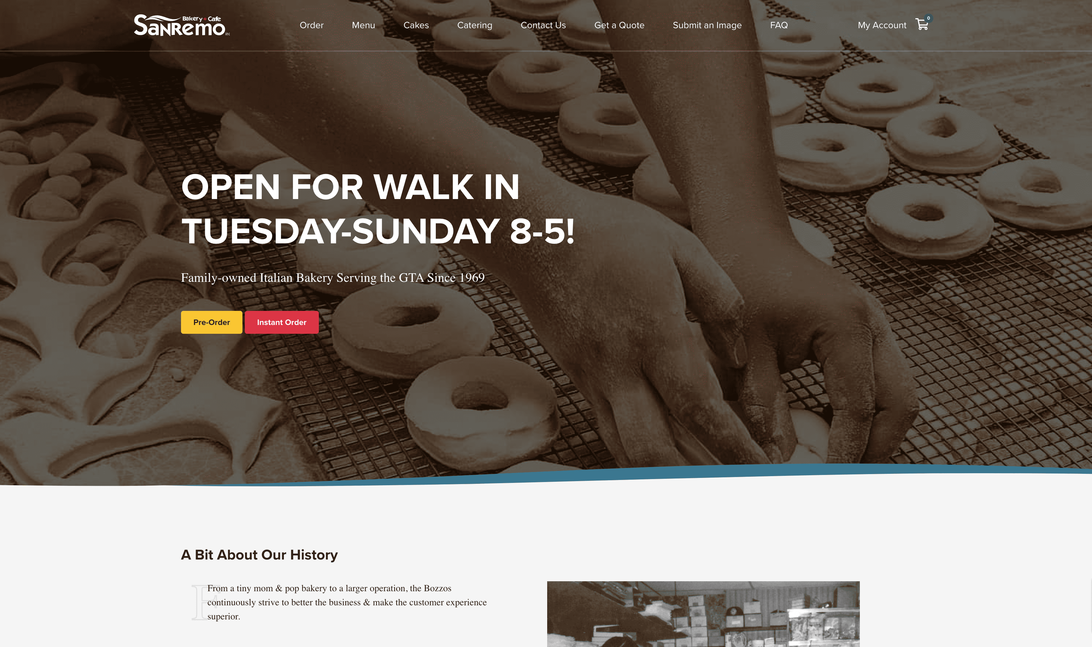 Sanremo Custom Ecommerce WordPress Web Design